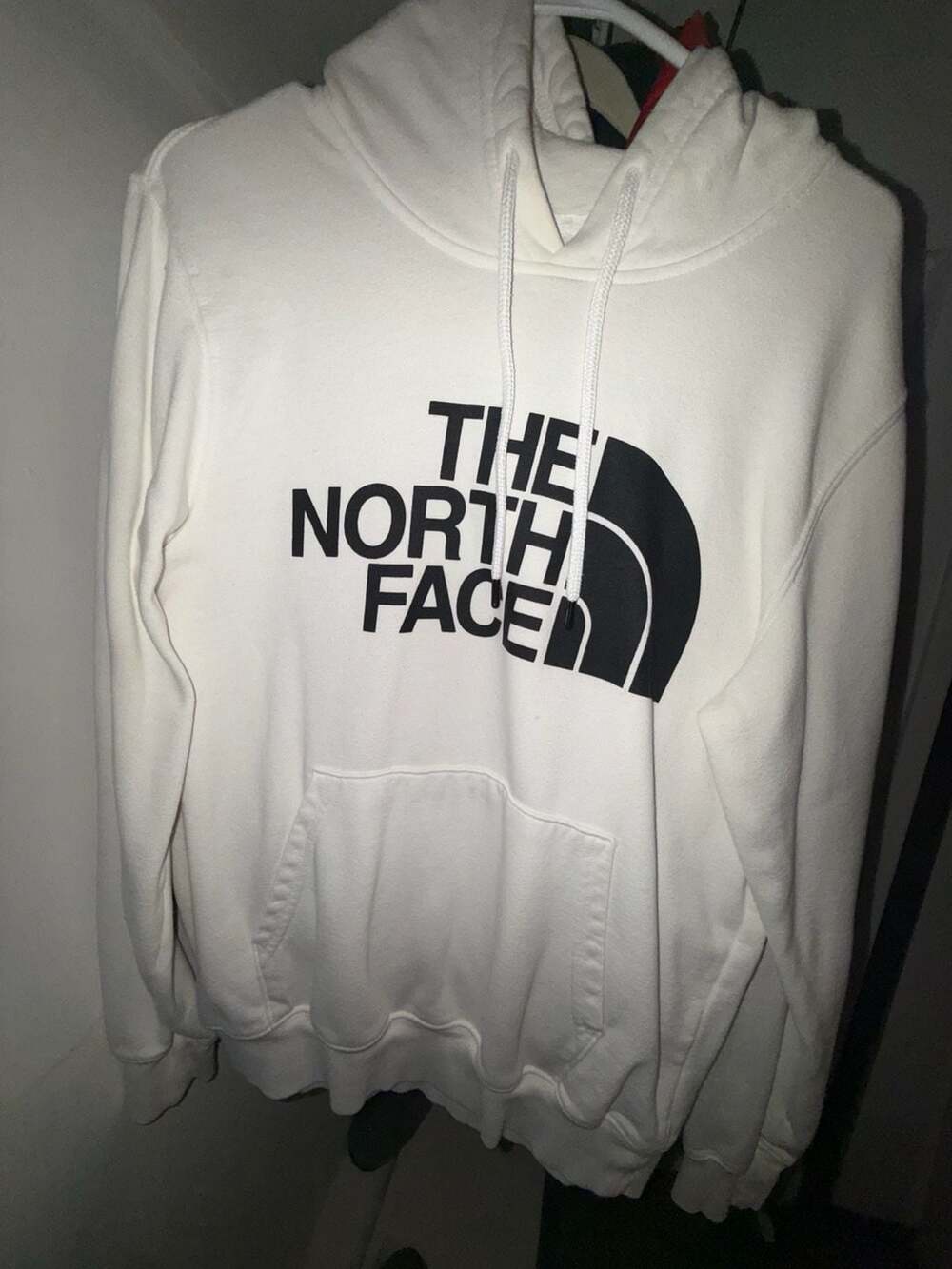 The North Face Men's Half Dome Pullover Hoodie White Size Small